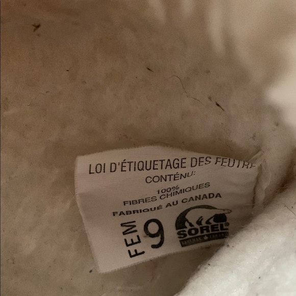 Gently Loved Sorel Brown and Black Snow Boots - Picture 6 of 9